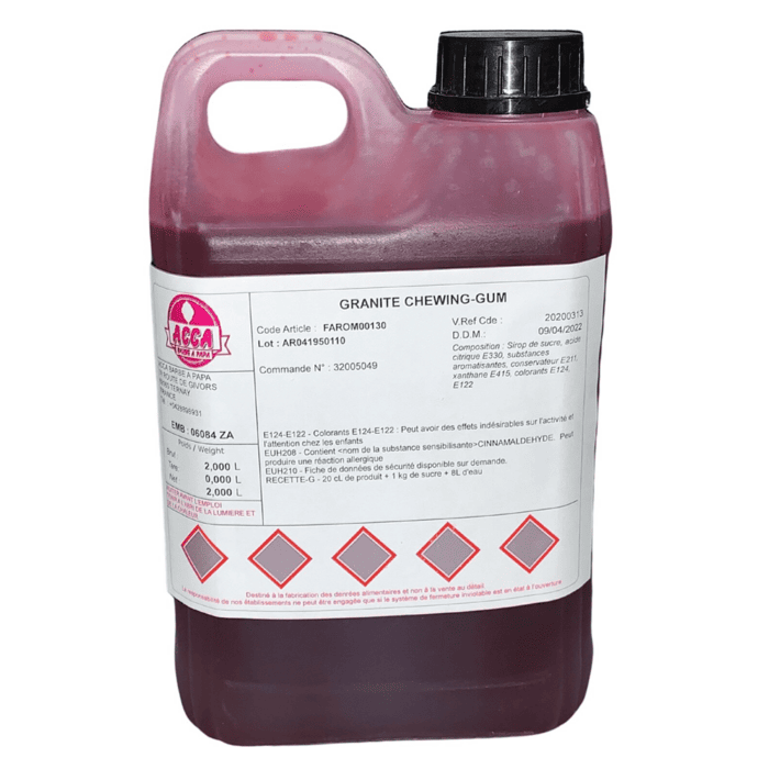 Granité sirop