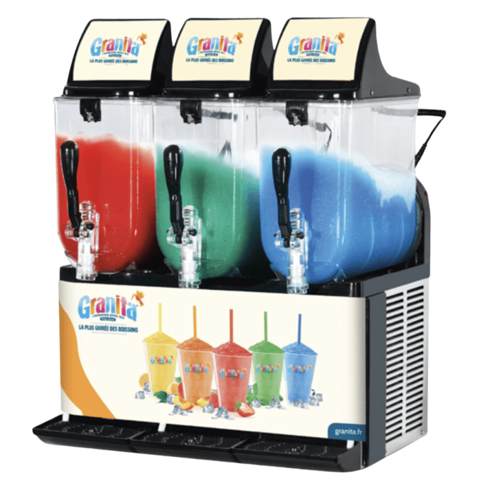 Machine à Granita 3 cuves