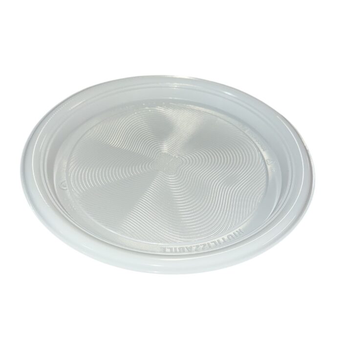 Assiette en plastique solide