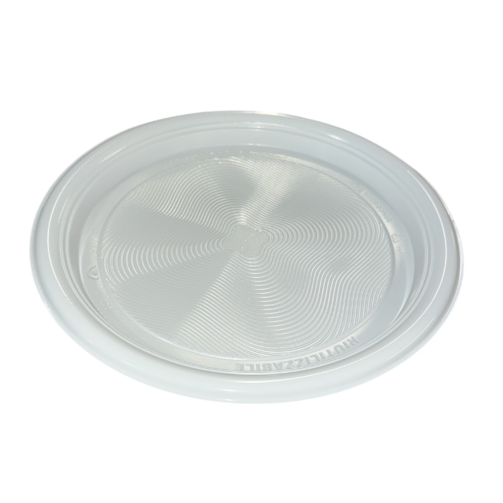 Assiette en plastique solide