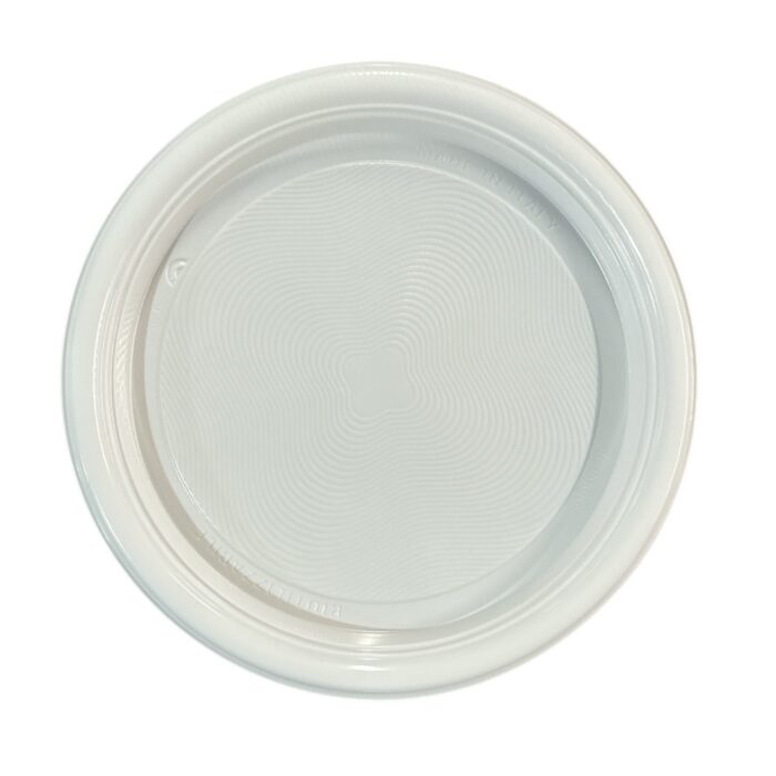 Assiette en plastique solide – Image 2